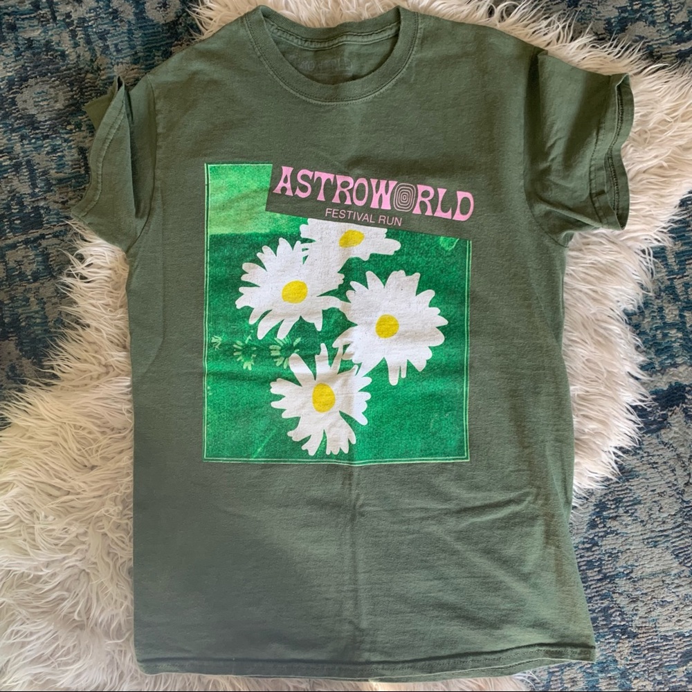 Travis Scott festival run t astroworld